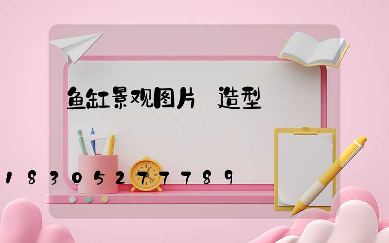鱼缸景观图片 造型